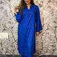 Royal Blue Potli Rayon Kurta Set