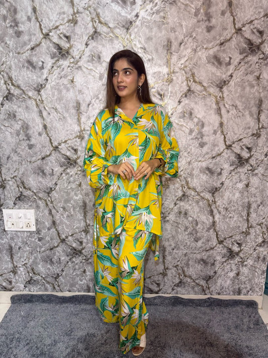 Sunleaf Rayon Co-Ord Set