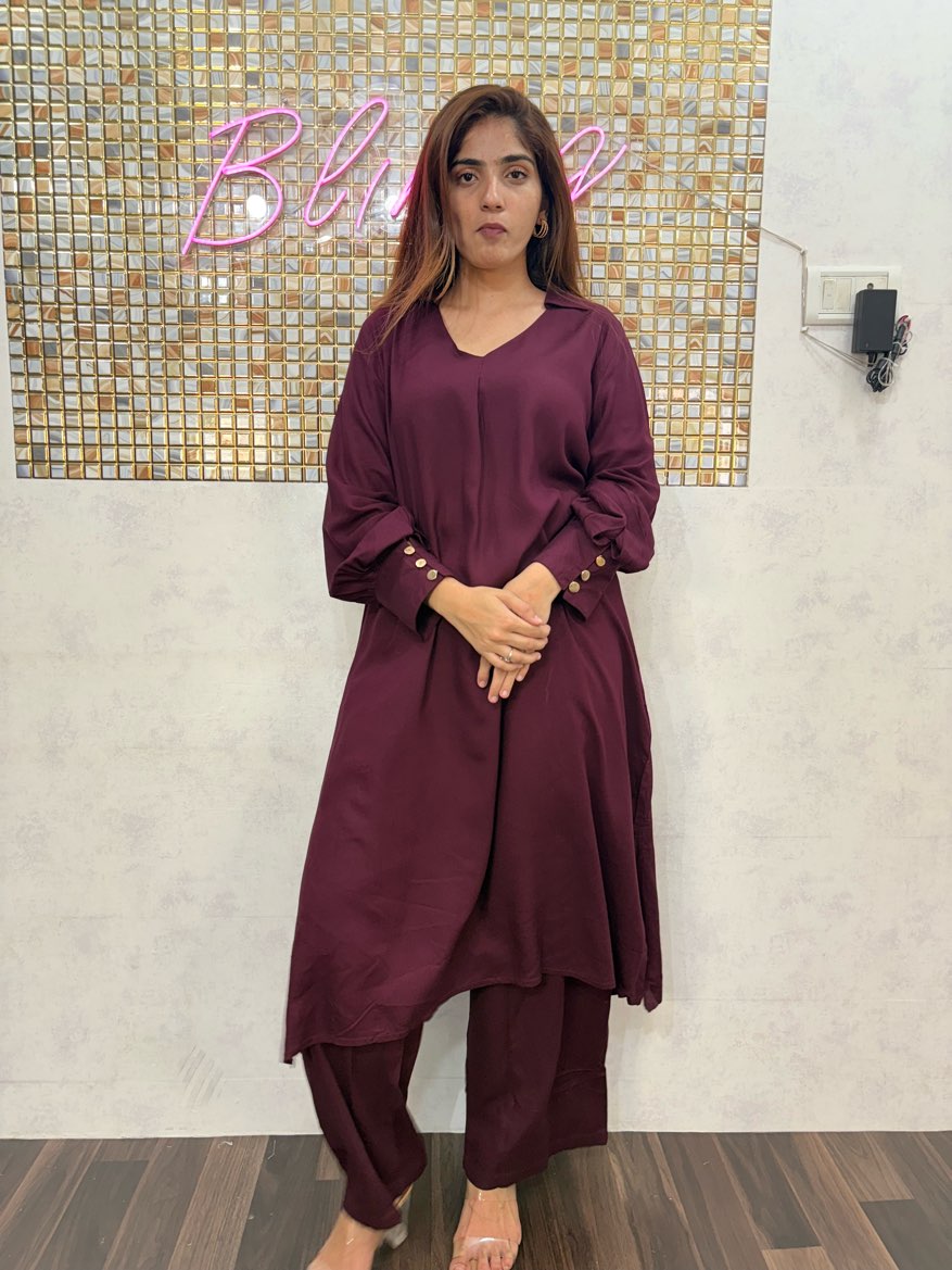 Winewood Grace Rayon Co-Ord Set