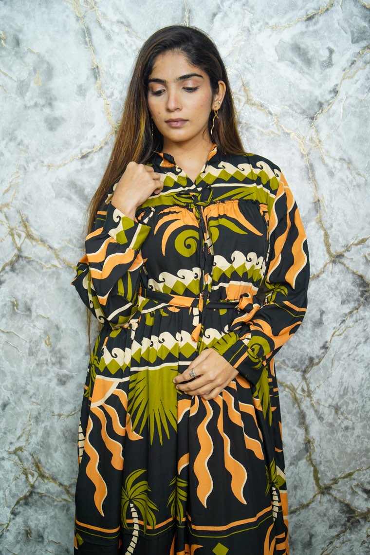 Aranya Tribal Indian Gown