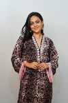 Bling Fabrics Cord Set for Women Stylish Snake Pattern Poly Rayon - Resham Lace 1- 07