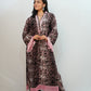 Bling Fabrics Cord Set for Women Stylish Snake Pattern Poly Rayon - Resham Lace 1- 07