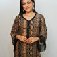 Bling Fabrics Cord Set for Women Stylish Snake Pattern  Poly Rayon -  Resham Lace 2- 07