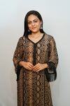 Bling Fabrics Cord Set for Women Stylish Snake Pattern  Poly Rayon -  Resham Lace 2- 07