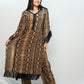 Bling Fabrics Cord Set for Women Stylish Snake Pattern  Poly Rayon -  Resham Lace 2- 07