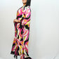 Bling Fabrics Cord Set for Women Stylish Multicolour Poly Rayon - Resham Lace 1- 06