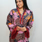 Bling Fabrics Cord Set for Women Stylish Cheetah pattern Multicolour Poly Rayon -  Resham Lace 1- 04