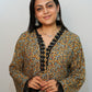 Bling Fabrics Cord Set for Women Stylish Multicolour Poly Rayon -Resham Lace 1- 03
