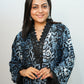 Bling Fabrics Cord Set for Women Stylish Snake pattern Poly Rayon - Resham Lace 1- 02