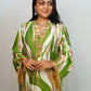 Bling Fabrics Cord Set for Women Stylish Multicolour Poly -  Rayon Resham Lace 1- 01