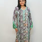 Bling Fabrics Cord Set for Women Stylish Snake Pattern Poly Rayon - Resham Lace 2- 03