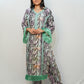 Bling Fabrics Cord Set for Women Stylish Snake Pattern Poly Rayon - Resham Lace 2- 03