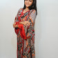 Bling Fabrics Cord Set for Women Stylish Multicolour Poly Rayon - Resham Lace 2- 01