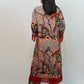 Bling Fabrics Cord Set for Women Stylish Multicolour Poly Rayon - Resham Lace 2- 01